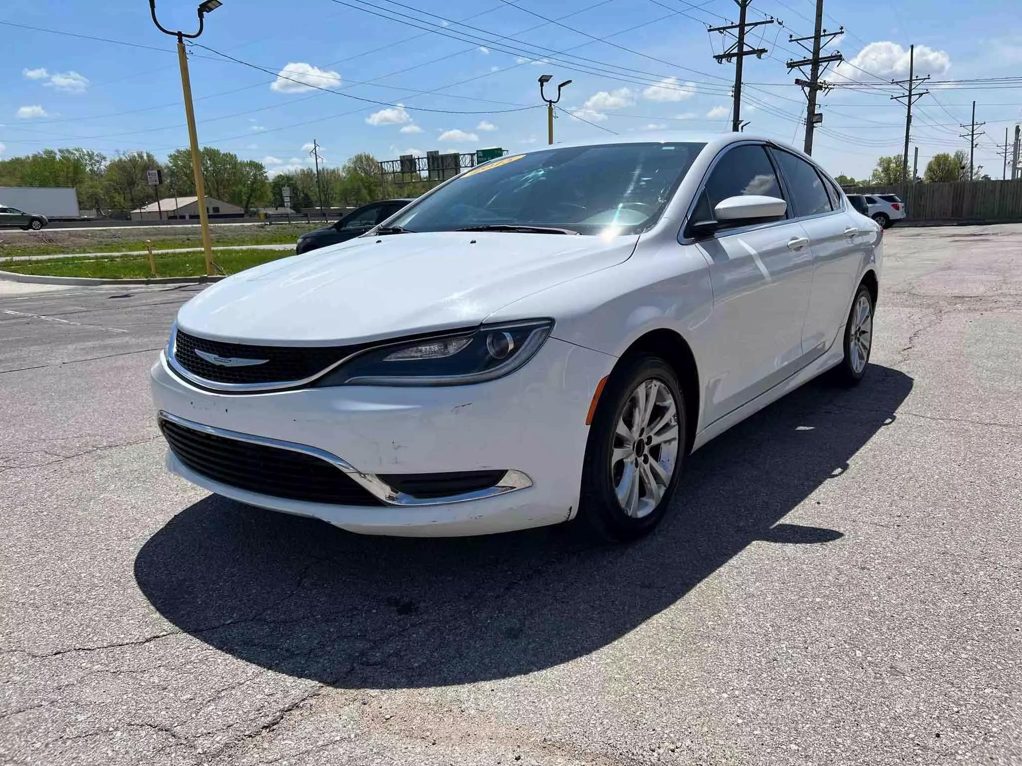 Chrysler 200 LIMITED 2015 WHITE