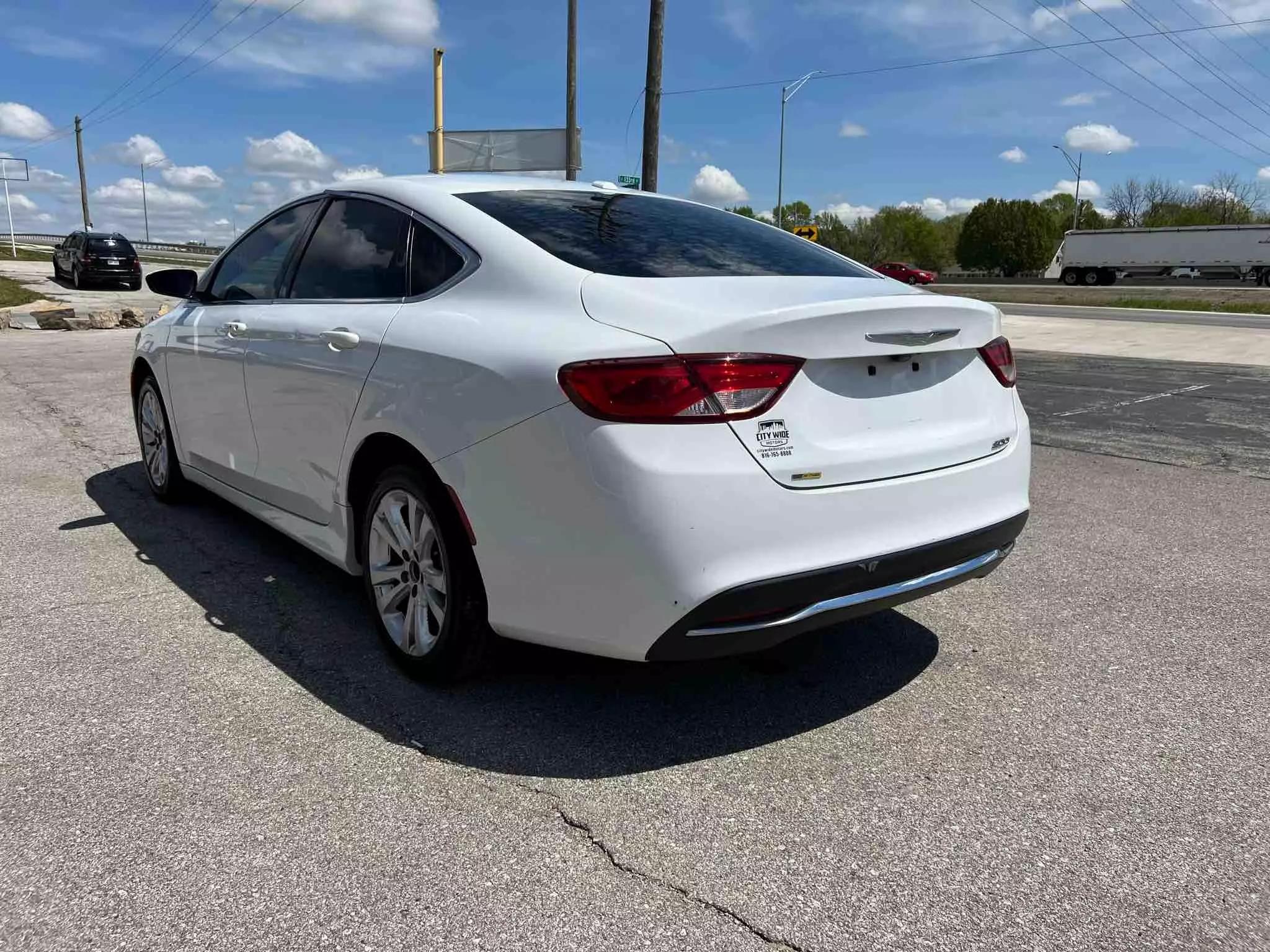 Chrysler 200 LIMITED 2015 WHITE